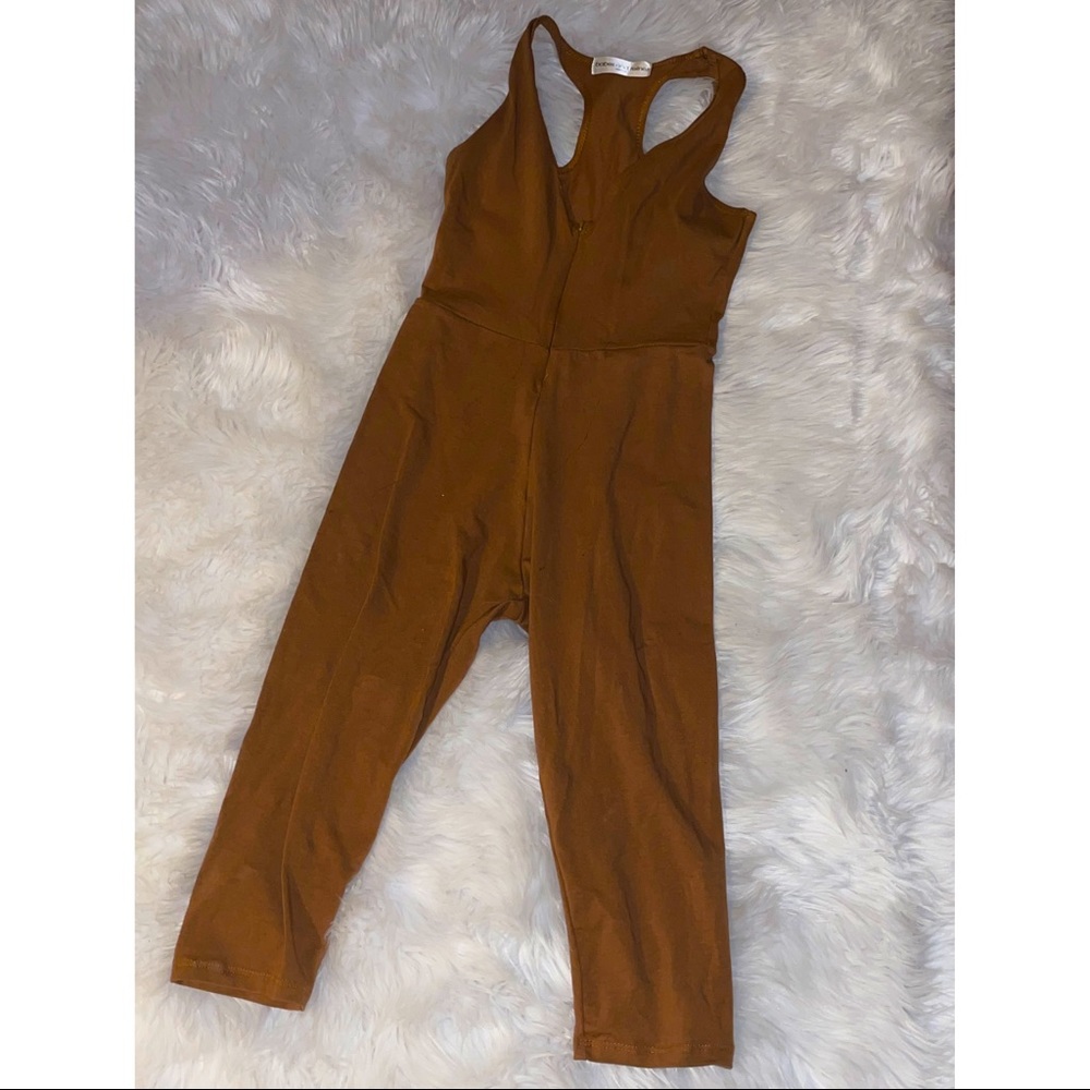 Babes And Felines Cropped Leg Jumpsuit